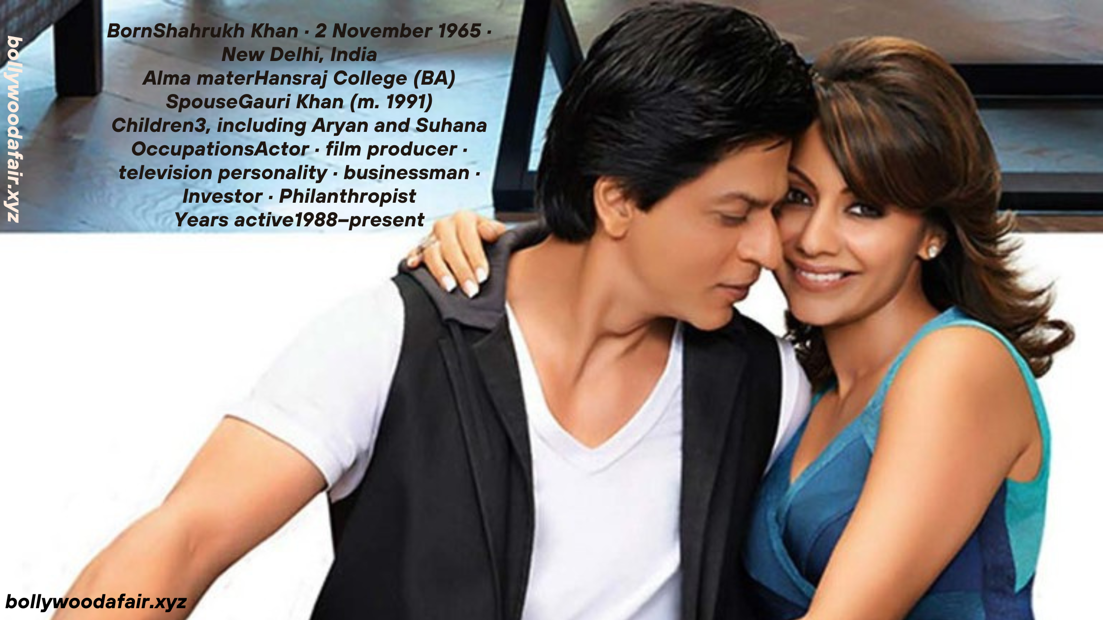 Shah Rukh Khan and Gauri Khan Affairs